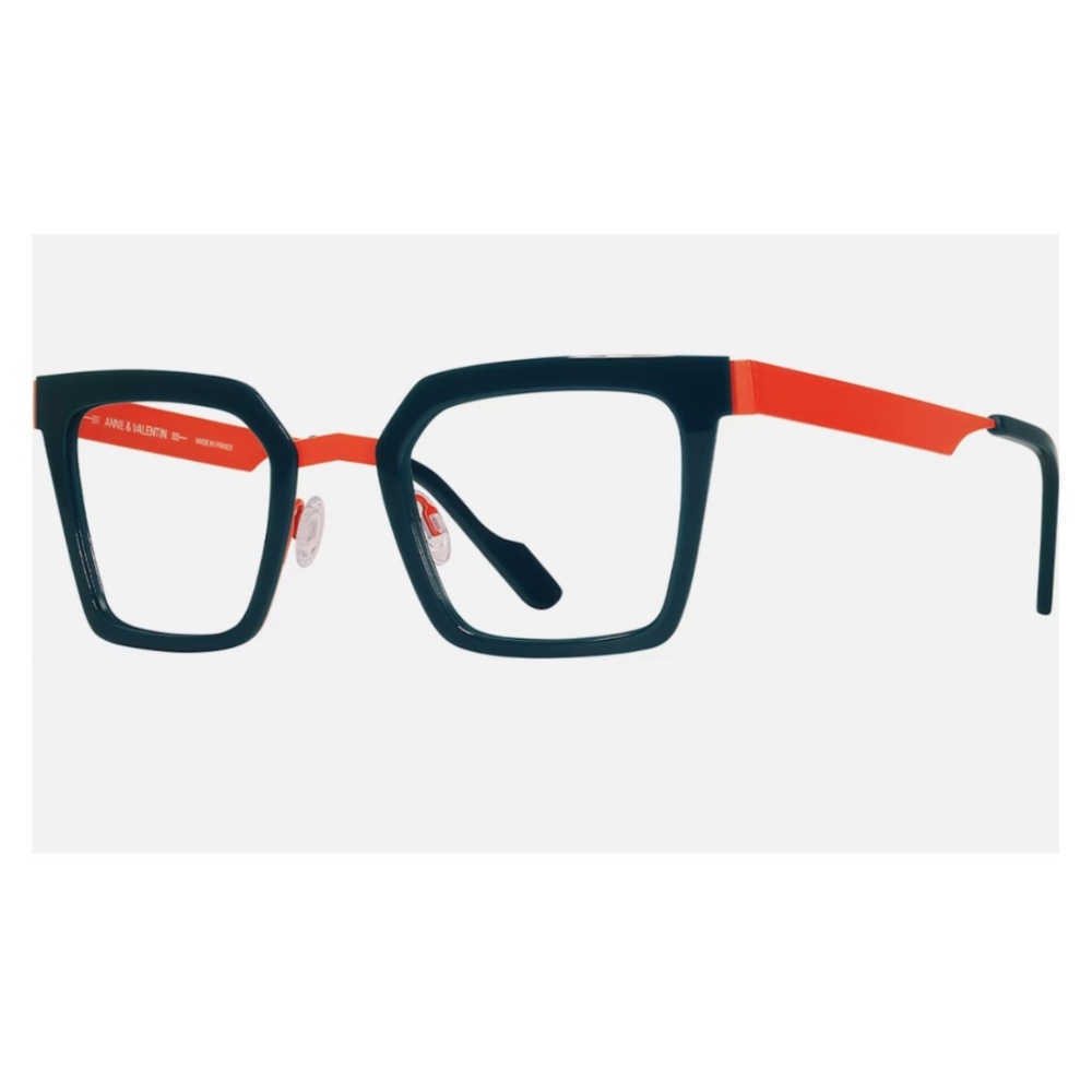 Anne & Valentin Florida Glasses teal/orange